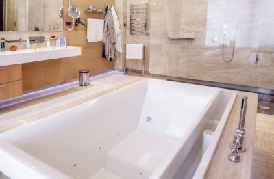 Bathroom Renovation with New Bathtub